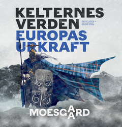 Plakat for udstillingen 'Kelternes verden.'