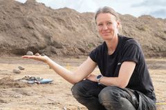 Udgravningsleder Liv Stidsing Reher-Langberg