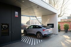 Audi ladestation med Plug&Charge-teknologien