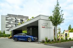 Audi ladestation med Plug&Charge-teknologien