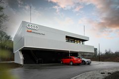 Audi lynladestation i Tyskland