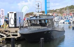 The first charging point was launched on 30th of August at Fiskebäck harbour in Gothenburg