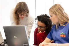 Htx-elever på Sukkertoppen Gymnasium