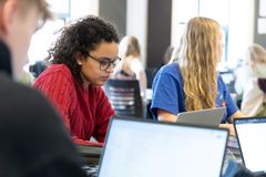 Htx-elever på Sukkertoppen Gymnasium