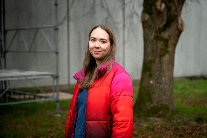 Anneline Larsen er ny forperson for DUF - Dansk Ungdoms Fællesråd. Billedet er et portræt af den nytiltrædende forperson.