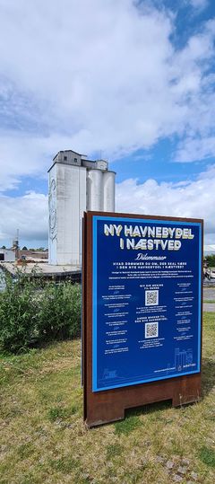 I sommer blev der afholdt havnefestival som et eksempel på en midlertidlig aktivtet på havnen i Næstved.