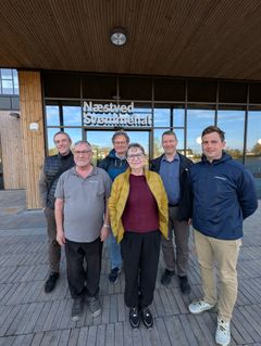 Fritidsudvalget er valgt af foreningerne, og de har afsat en del af deres økonomiske ramme til Aktive Feriedage. Fra venstre: Ole Hansen, Gert Segato, Kåre Sørensen, Kirsten Ærø og Mads Kildahl-Høgh.
