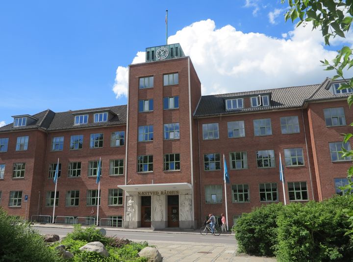 Næstved Rådhus. Foto: Næstved Kommune