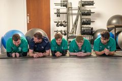 Startblokken er et samarbejde mellem Næstved Boldklub, Danmarks Idrætsforbund (DIF) og Næstved Kommune.