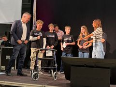 Gruppen 5-lingerne fra Susåskolen afdeling Herlufmagle nåede også langt i Projekt Edison sidste år. Det blev til en femteplads ved Landsfinale Øst i Holbæk. Gruppen blev interviewet af daværende klimaminister Lars Aagaard, som spurgte interesseret ind til gruppens idé om en gps-rollator.