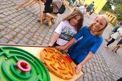 Fra Gadeteaterfestivalen Street Cut 2024 hvor Toc de Fusta også var på besøg