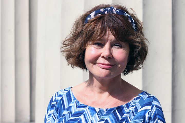 For 10. gang gæster Liselotte Wiemer Næstved Bibliotek med boganbefalinger.