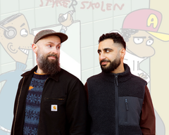 Billede af forfatter og illustrator, som man kan møde ved arrangementet