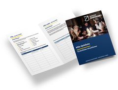 Billede af brochuren "Min tjekliste - Til kritiske situationer"