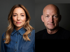 Billede af de to forfattere Kristina Antivakis og Søren Sveistrup