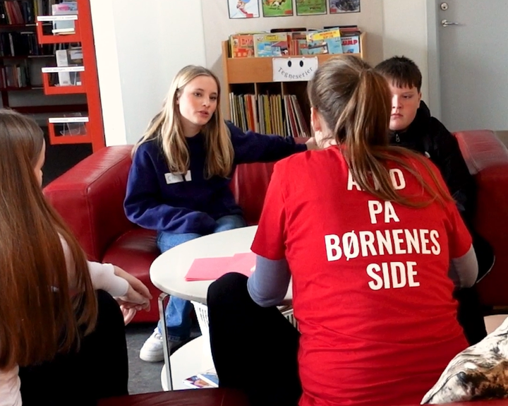 Elever fra Fårevejle Skole har valgt årets tema til Trivseldagen.