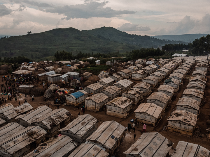 I DRC - Den demokratiske republik Congo - er 41.000 i år flygtet til nabolandet Burundi. På billedet ses en flygtningelejr, hvor flygtninge fra Ituri-provinsen bor.