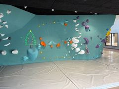 I den nye idrætshal er der særligt fokus på klatring, basketball og atletik.