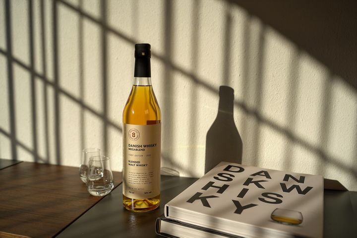 Billede af den nye fælles danske whisky