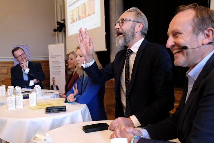 Fra SMVdanmarks Christiansborgmøde 2025.