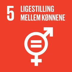 FNs verdensmål nr. 5 - Ligestilling mellem kønnene. Skou Gruppen ser det som et samfundsansvar at bane vejen for kvinder i byggebranchen.