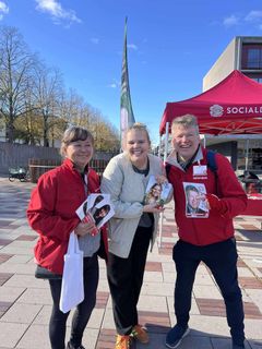 Julie Krogh er aktiv i DSU. Hun stillede op i Albertslund for Socialdemokratiet i kommunalvalget sidste år.