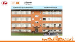 Pålsson Arkitekter er totalrådgiver på projektet, og Boligkontoret Danmark er bygherre.