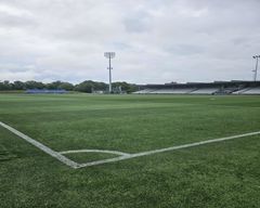 Kunstgræsbanen på Sundby Stadion.