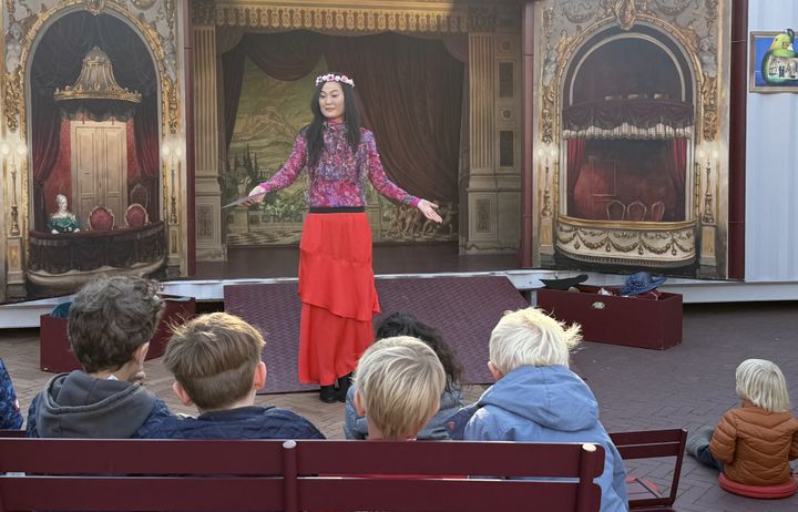 Kultur- og fritidsborgmester Mia Nyegaard (RV) inviede i sidste uge Postyrium på Den Røde Plads