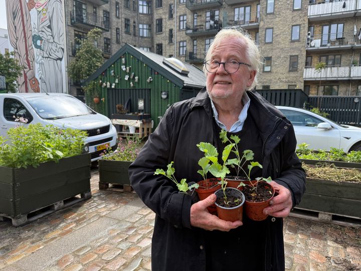 Jørgen Dahl Madsen er initiativtager til ’Plantebanden’ og Københavns første prepperhave.