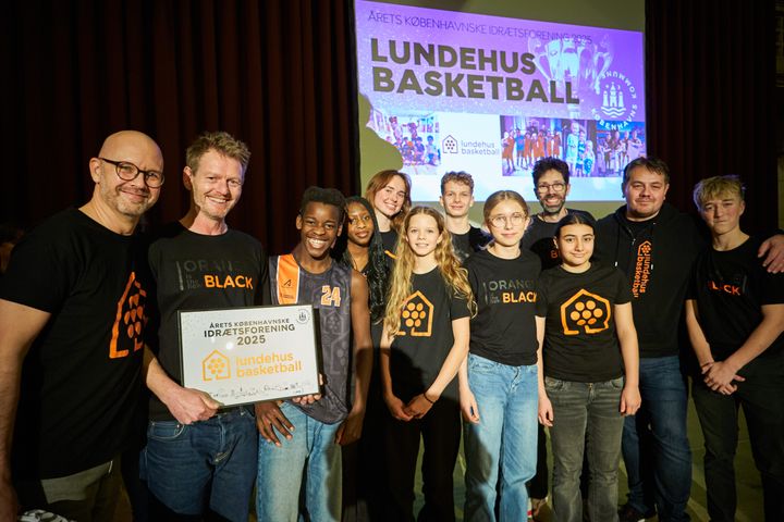Lundehus Basketball vandt prisen som Årets Idrætsforening