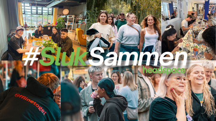 headspace Danmark opfordrer alle danskere til at slukke mobilen søndag d. 13. september.