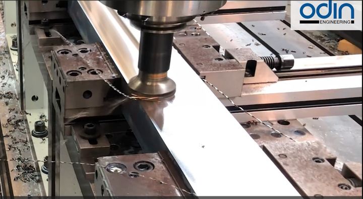 ”ODIN’s maskinværksted er udstyret til at kunne fremstille snart sagt alle de komponenter, der indgår i vores opbygning af specialmaskiner til andre industrivirksomheder,” siger administrerende direktør Mads S. Rasmussen.