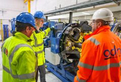 For NOV er det en fordel, at afstanden til ODIN Engineering ikke er særligt lang, og at ODIN både kan arbejde med konceptudvikling, testopstillinger og selve maskinbyggeriet.