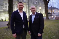 Søren Krogh Knudsen og Eivid Hagen fra Columbus