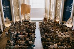 Studiestart i Aulaen på AU