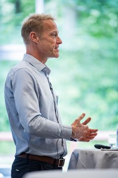 Professor Lars Ottosen ved Aarhus Power-to-X Symposium 2026.