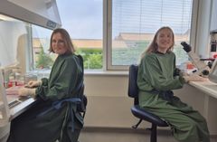 Anne Kruse Hollensen og Matilde Helbo Sørensen.