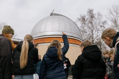 Observatoriet har fokus på formidling, også i dagtimerne. Credit: Marjun Danielsen, AU Foto, Aarhus Universitet
