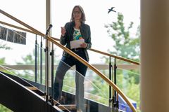 Anne-Mette Hvas, dekan for Health, Aarhus Universitet, talte til åbningen igår: "Når vi taler om kroppen, har vi brug for, at flere stemmer bliver hørt."