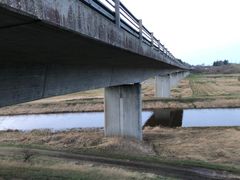 Skive Ådal Broen er en del af Ringvej Syd på rute 26. Foto: Vejdirektoratet.
