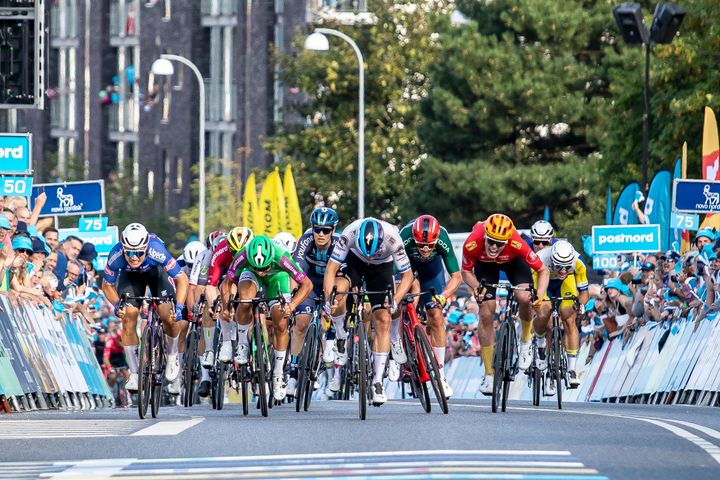 Femte og sidste etape af PostNord Danmark Rundt går i år fra Roskilde til Gladsaxe. Foto: Dan Møller