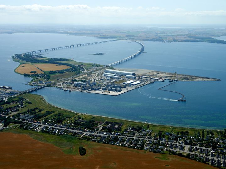 Søndag den 15. september afholder Vejdirektoratet sammen med den italienske hovedentreprenør SBJV og Vordingborg Havn Åben Byggeplads. Foto: Vejdirektoratet.