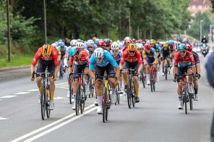 Cykelrytterne kommer i år til at tilbagelægge i alt 683 kilometer på deres tur fra Bornholm til Jylland. Foto: Dan Møller