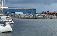 Stenbunker i Nordhavn klar til læsning. Foto: Vejdirektoratet.