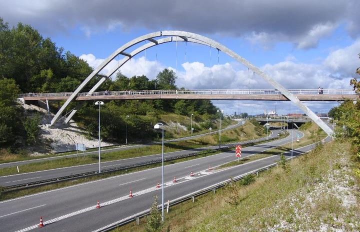 Stibro ved Kridtsvinget i Aalborg. Foto: Vejdirektoratet