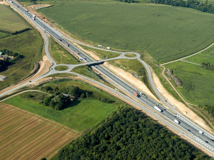 De sydgående til- og frakørsler ved Horsens C spærres fra 5. januar og en måned frem.
