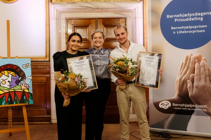 Årets prismodtagere til Børnehjælpsdagens Prisuddeling 2025