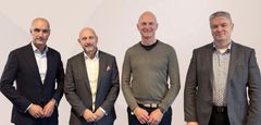 Columbus and Annata Partnership featuring Are Thue Bjørlykke, Columbus Head of Dynamics Consulting, Eivind Hagen, Columbus VP Dynamics, Magnus Norddahl, CEO at Annata CEO and David Halldórsson Annata Sales Executive.