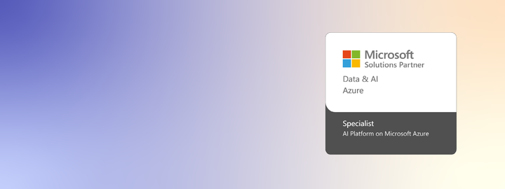 Microsoft Solution Partner Data & AI Azure Badge
